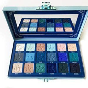 JEFFREE STAR COSMETICS BLUE BLOOD EYESHADOW PALETTE 18 SHADES BRAND NEW!